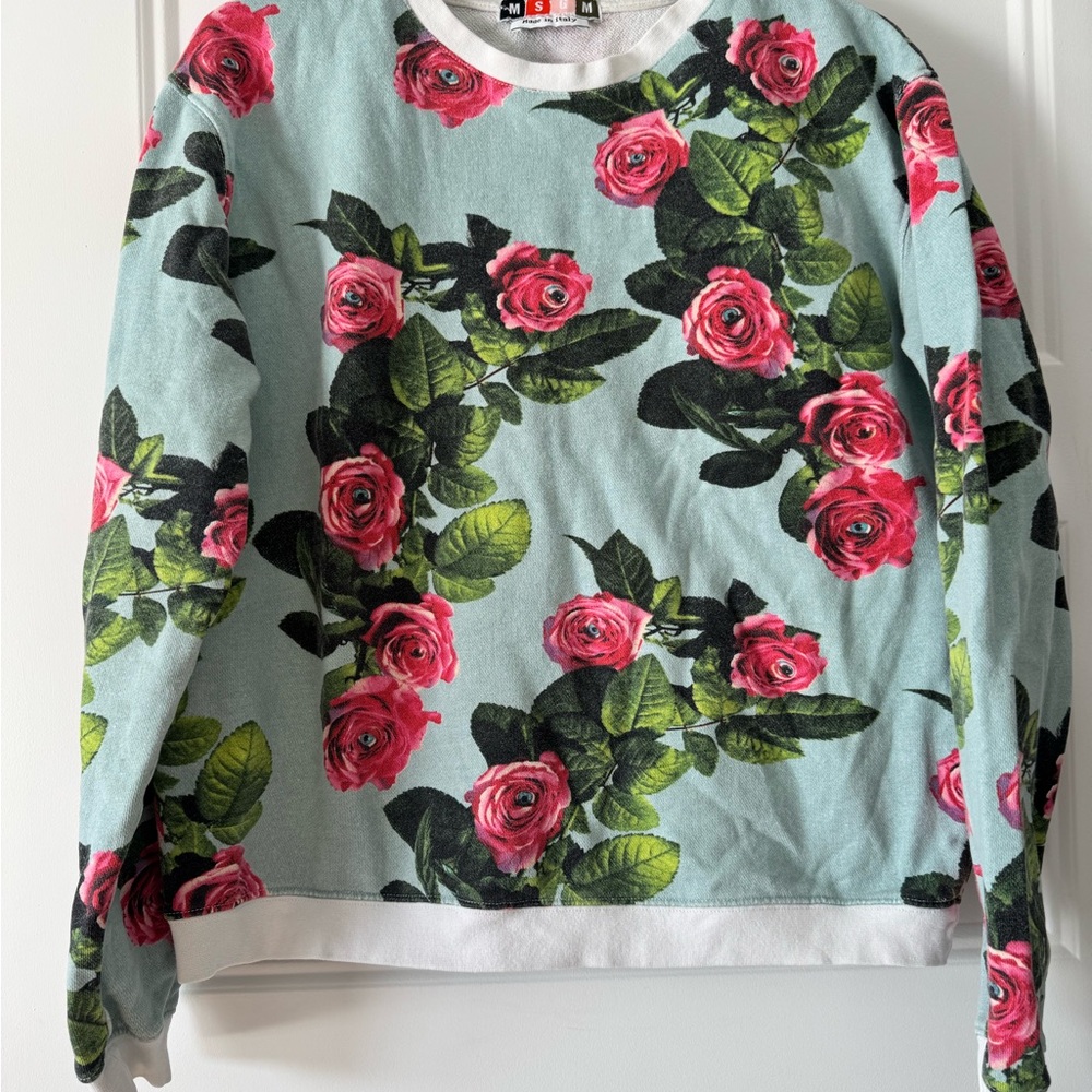 MSGM Multicolor Logo Sweatshirt